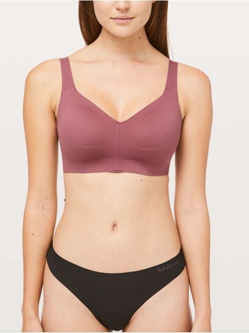 34DD • Lululemon • Like Nothing Bra In Misty Merlot